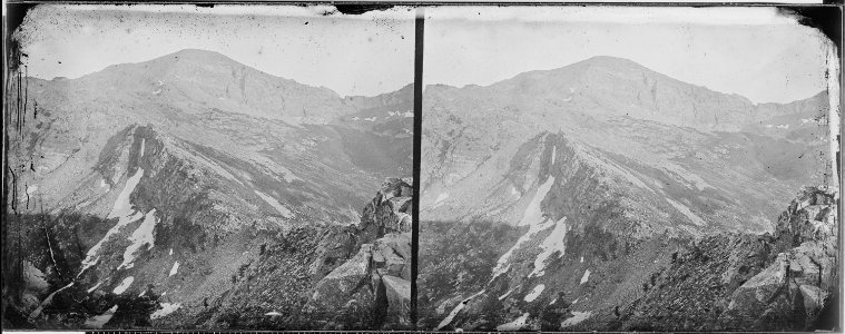 Clover Peak, Spur in Summit of East Humboldt Mountains, Nevada - NARA - 519667