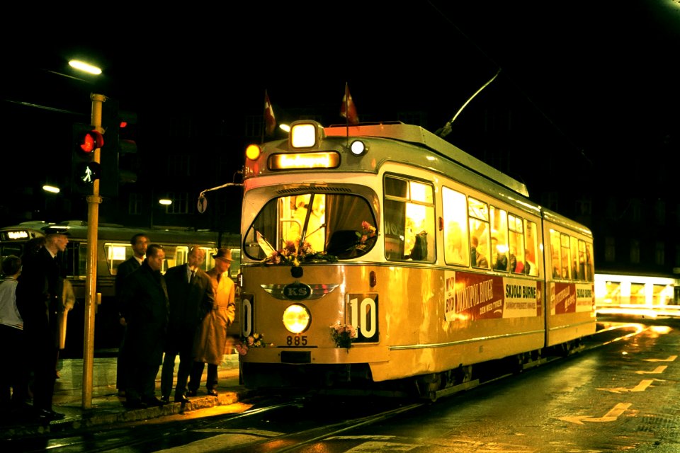 Closing of Copenhagen tram line 10 01
