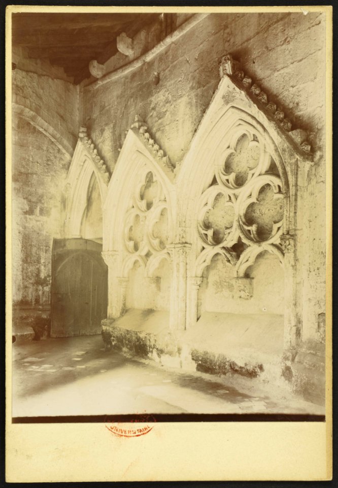 Cloître des Cordeliers de Saint-Émilion - J-A Brutails - Université Bordeaux Montaigne - 0013