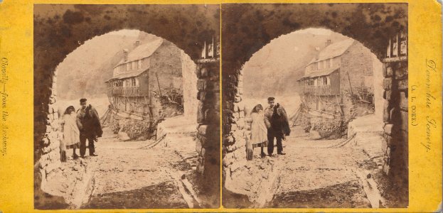 Clovelly, from the Archway photo