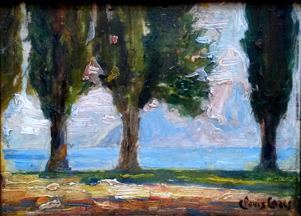Clovis Cazes - Cyprès (Italie)