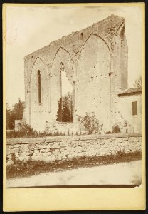 Cloître des Cordeliers de Saint-Émilion - J-A Brutails - Université Bordeaux Montaigne - 0017