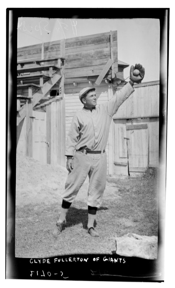 Clyde Fullerton, Giants' third base prospect, New York NL (baseball) LCCN2014707278