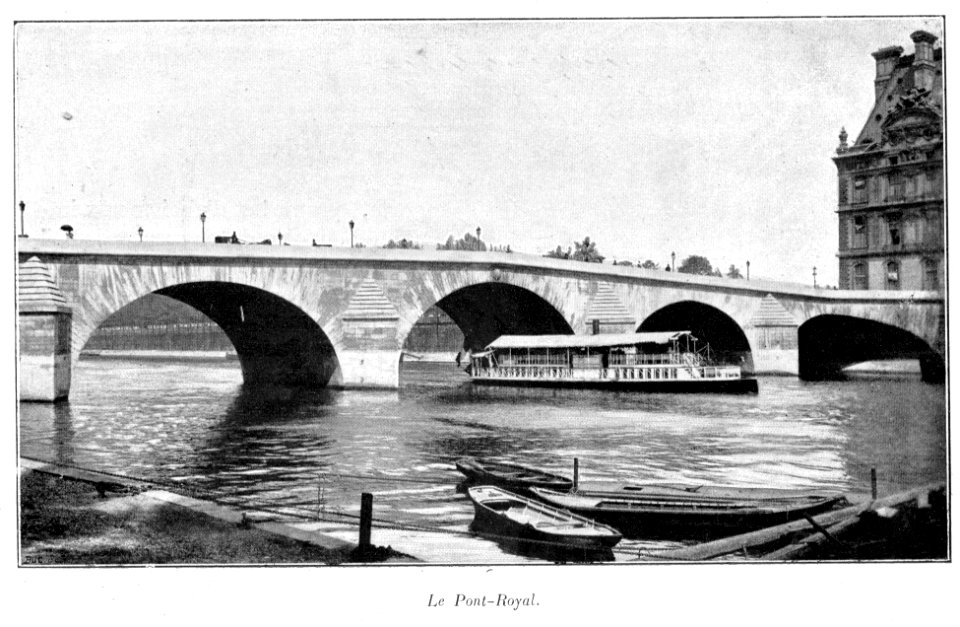 Clément Maurice Paris en plein air, BUC, 1897,019 Le Pont-Royal