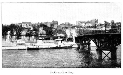 Clément Maurice Paris en plein air, BUC, 1897,023 La Passerelle de Passy