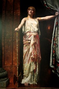 Clytemnestra by John Collier, 1882 photo