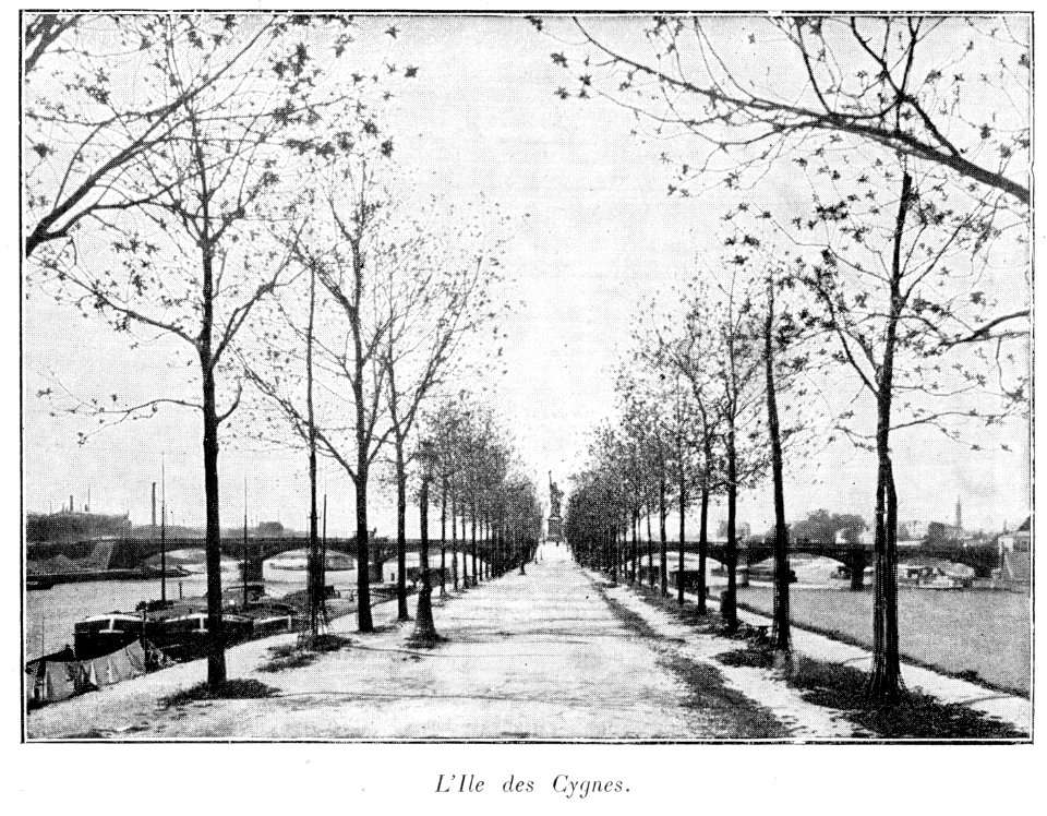 Clément Maurice Paris en plein air, BUC, 1897,025 L'Île des Cygnes