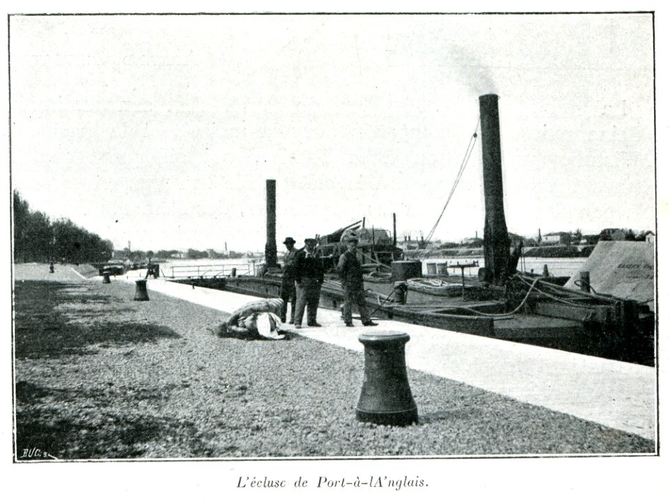 Clément Maurice Paris en plein air, BUC, 1897,002 L'écluse de Port-à-l'Anglais