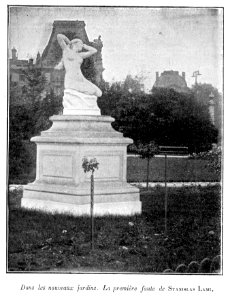 Clément Maurice Paris en plein air, BUC, 1897,051 Dans les nouveaux jardins, La première faute de STANISLAS LAMI