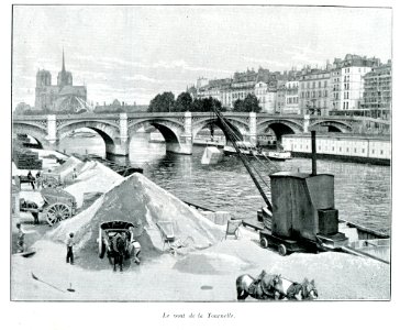 Clément Maurice Paris en plein air, BUC, 1897,008 Le pont de la Tournelle