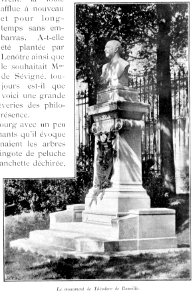 Clément Maurice Paris en plein air, BUC, 1897,037 Le monument de Théodore de Banville