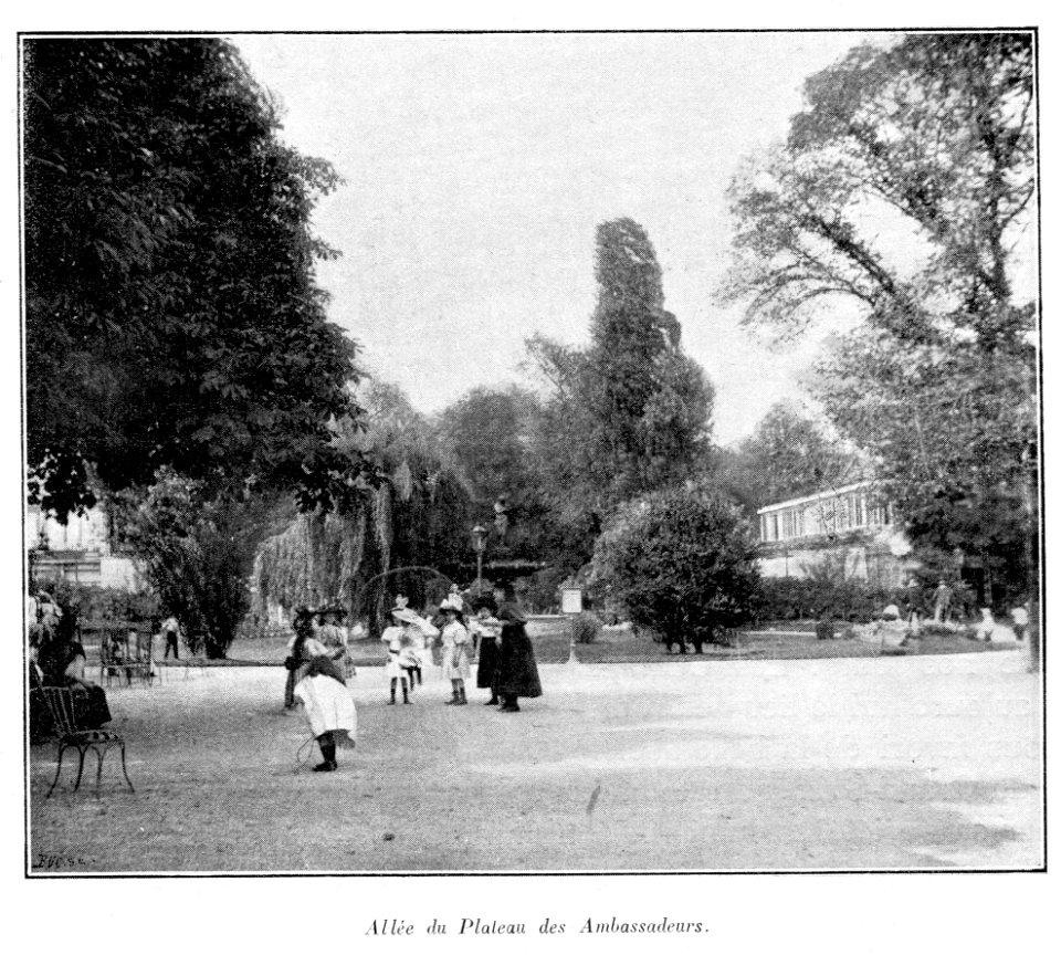 Clément Maurice Paris en plein air, BUC, 1897,067 Allée du Plateau des Ambassadeurs