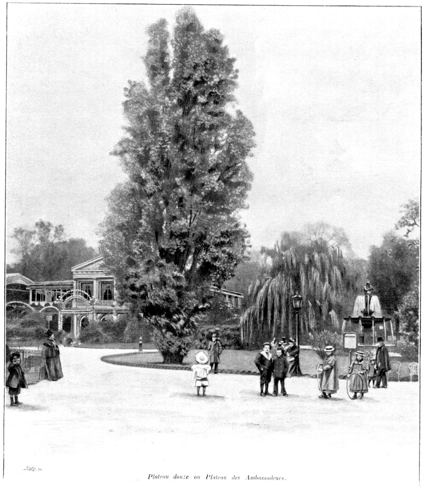 Clément Maurice Paris en plein air, BUC, 1897,069 Plateau douze ou Plateau des Ambassadeurs