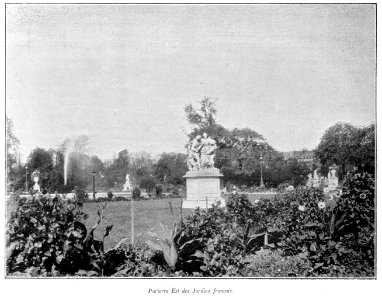 Clément Maurice Paris en plein air, BUC, 1897,050 Parterre Est des Jardins français