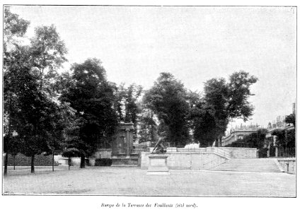 Clément Maurice Paris en plein air, BUC, 1897,056 Rampe de la Terrasse des Feuillants (coté nord)