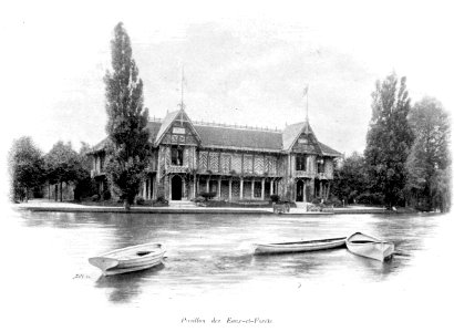 Clément Maurice Paris en plein air, BUC, 1897,089 Pavillon des Eaux-et-Forêts