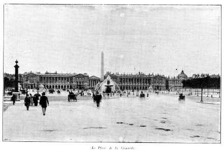 Clément Maurice Paris en plein air, BUC, 1897,064 La Place de la Concorde