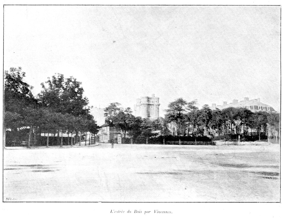 Clément Maurice Paris en plein air, BUC, 1897,093 L'entrée du Bois par Vincennes