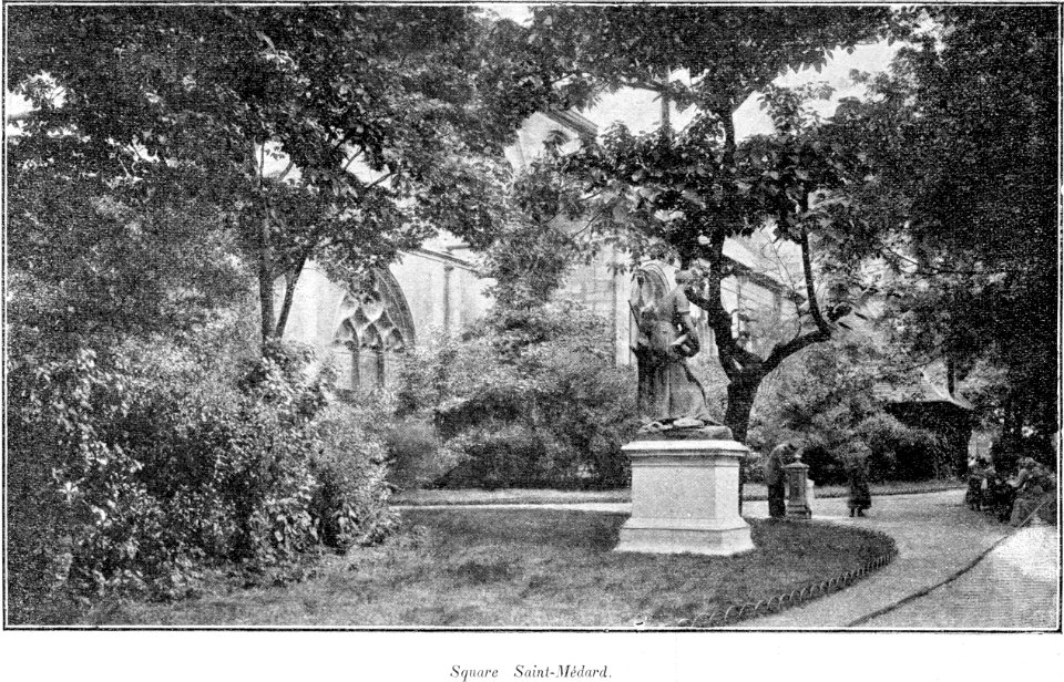 Clément Maurice Paris en plein air, BUC, 1897,119 Square Saint-Médard