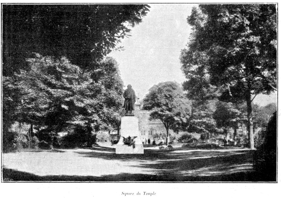 Clément Maurice Paris en plein air, BUC, 1897,123 Square du Temple
