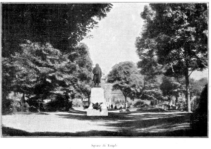 Clément Maurice Paris en plein air, BUC, 1897,123 Square du Temple