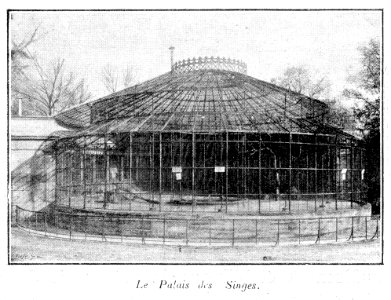 Clément Maurice Paris en plein air, BUC, 1897,133 Le Palais des Singes photo