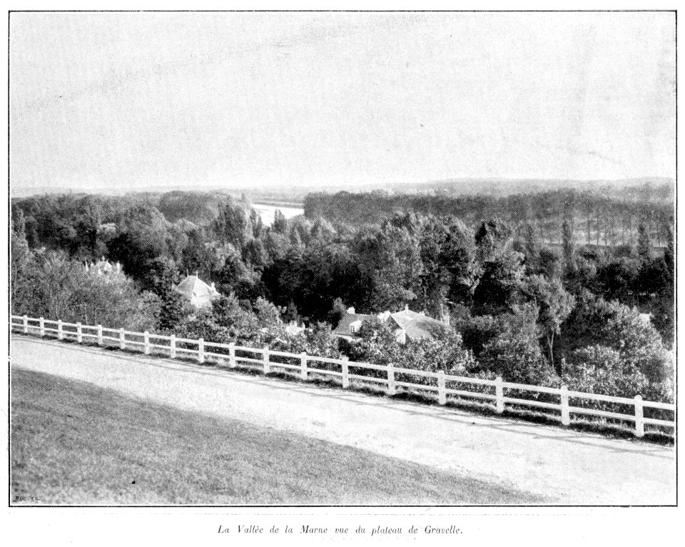 Clément Maurice Paris en plein air, BUC, 1897,094 La vallée de la Marne vue du plateau de Gravelle