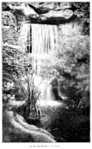 Clément Maurice Paris en plein air, BUC, 1897,116 Au Parc de Montsouris , la Cascade