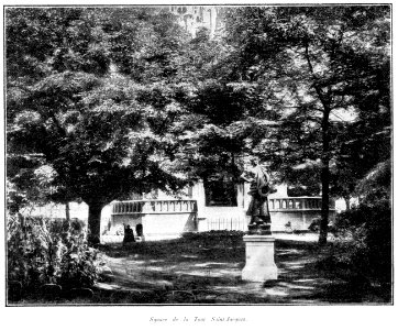 Clément Maurice Paris en plein air, BUC, 1897,120 Square de la Tour Saint-Jacques