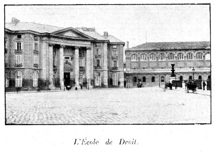 Clément Maurice Paris en plein air, BUC, 1897,180 L'École de Droit