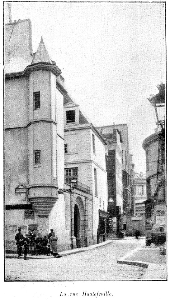Clément Maurice Paris en plein air, BUC, 1897,174 La rue Hautefeuille