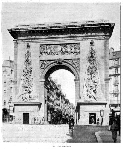 Clément Maurice Paris en plein air, BUC, 1897,147 La Porte Saint-Denis