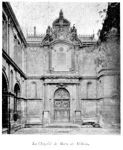Clément Maurice Paris en plein air, BUC, 1897,182 La Chapelle de Marie de Médicis