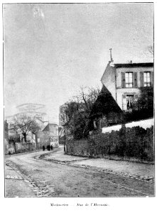 Clément Maurice Paris en plein air, BUC, 1897,163 Montmartre, Rue de l'Abreuvoir