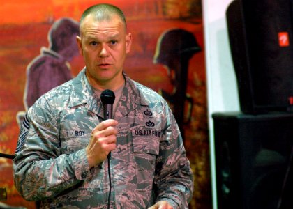 CMSAF Roy talks with Airmen (4730371366)