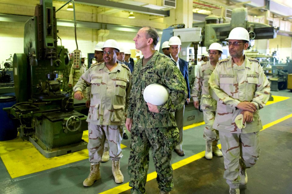 CNO Adm. Greenert tours King Abdulaziz Naval Base. (8470061303)