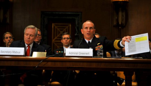 CNO and SECNAV testify before Congress. (16733674245)