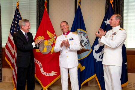 CNO Greenert attends ceremony 140624-N-WL435-155