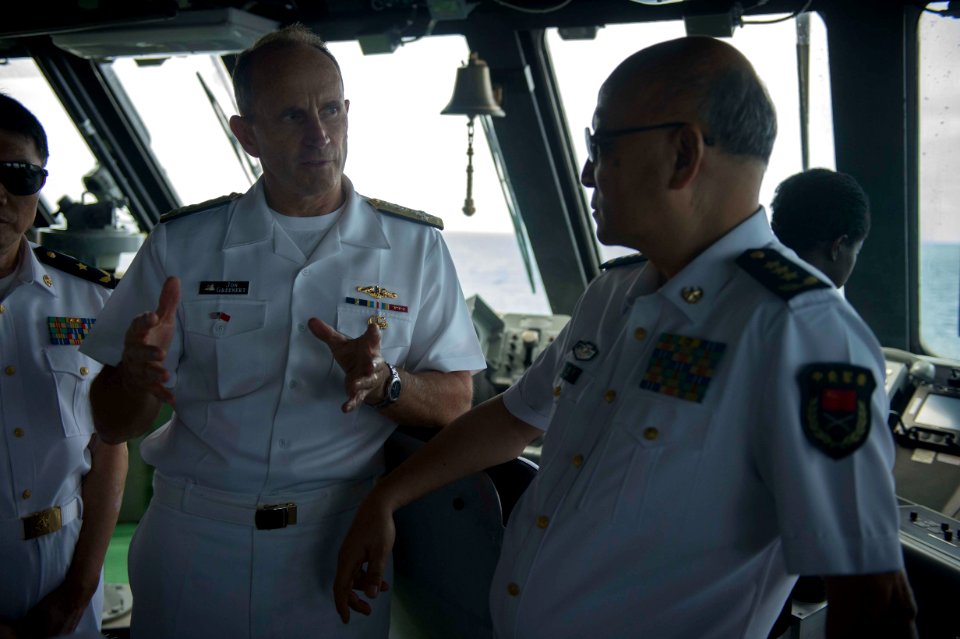 CNO hosts Chinese navy admiral 130909-N-SK590-704