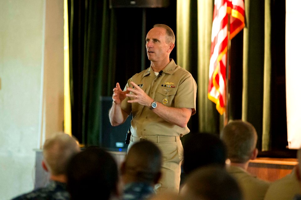 CNO visits Guantanamo Bay 140827-N-WL435-630