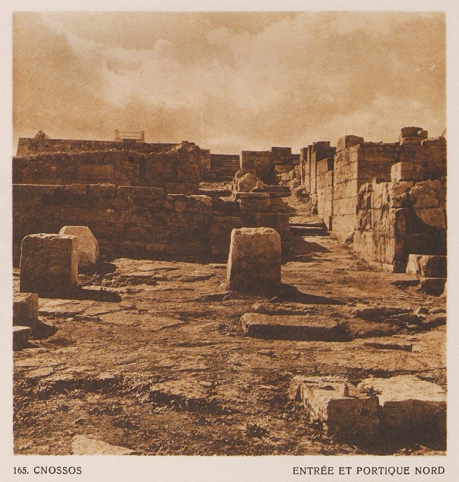 Cnossos Entrée et portique nord - Baud-bovy Daniel Boissonnas Frédéric - 1919