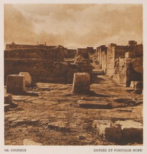 Cnossos Entrée et portique nord - Baud-bovy Daniel Boissonnas Frédéric - 1919