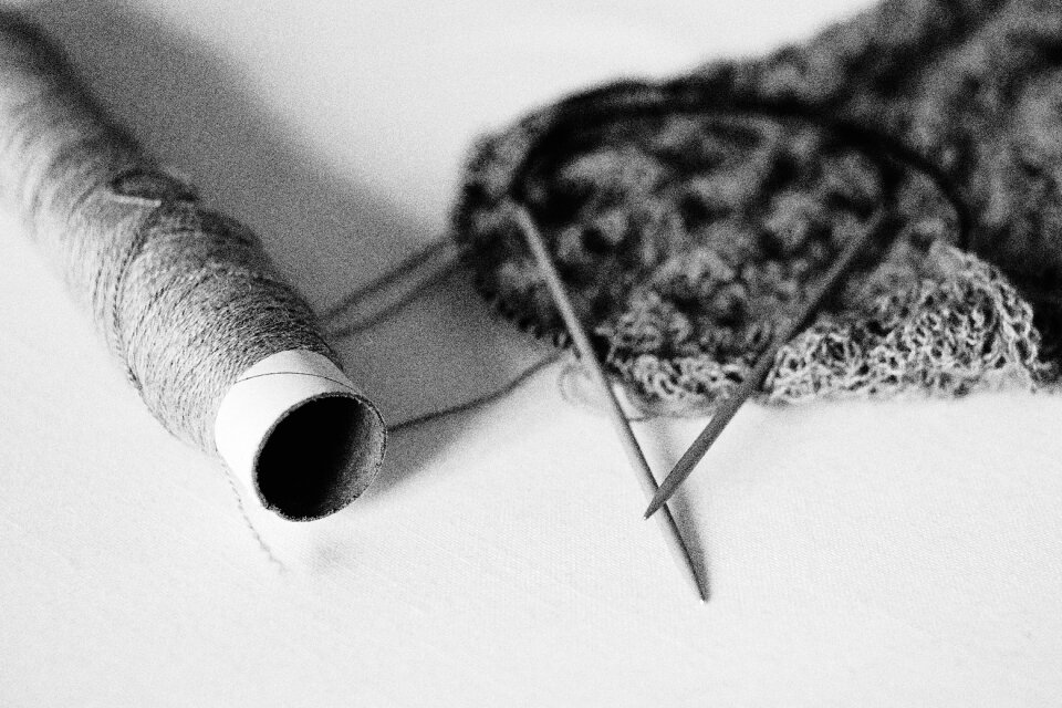 Knitwork silk stitch