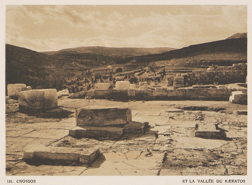 Cnossos et la vallée du K̄æratos - Baud-bovy Daniel Boissonnas Frédéric - 1919