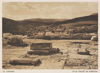 Cnossos et la vallée du K̄æratos - Baud-bovy Daniel Boissonnas Frédéric - 1919