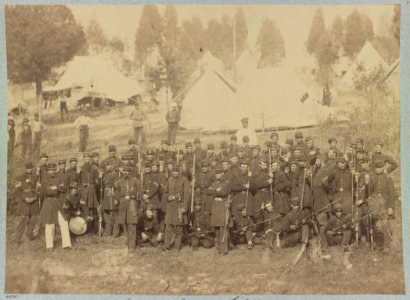 Co. - , 3d Connecticut Infantry, Camp Douglass, near Washington, D.C LCCN2013648645
