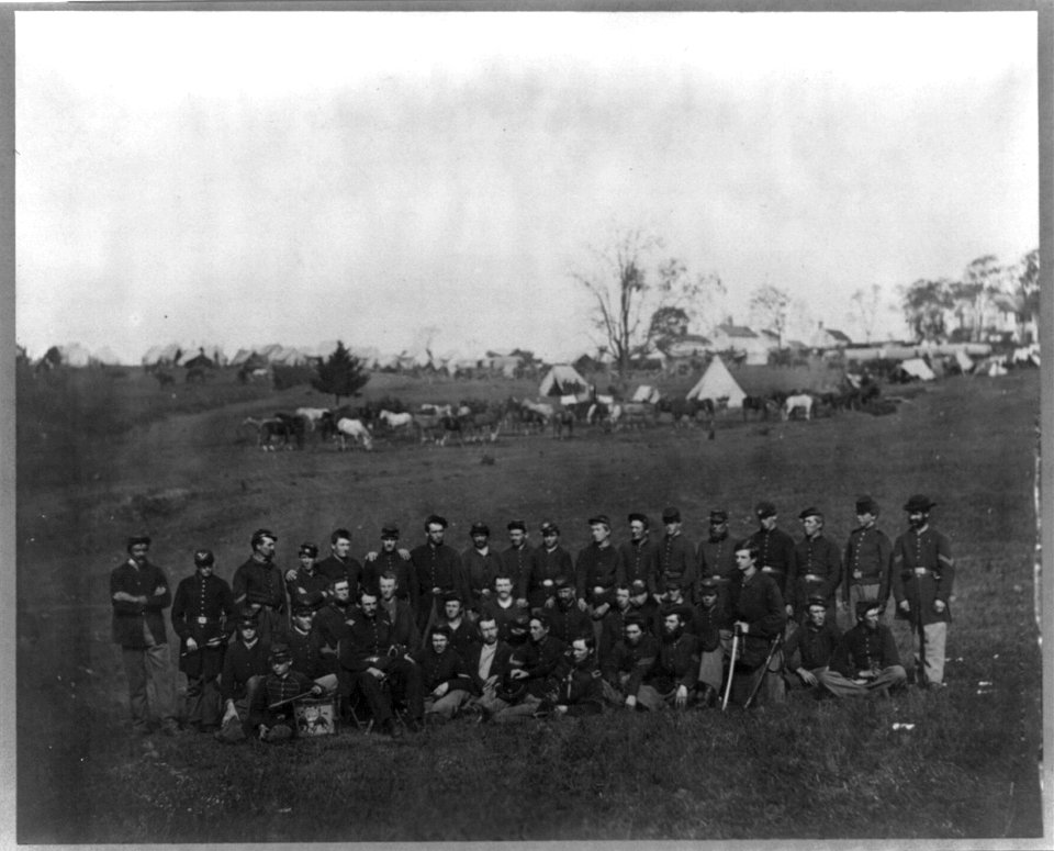 Co. G, 93rd N.Y. Infantry, Bealton (i.e., Bealeton), Va LCCN2002707076