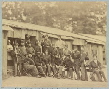 Co. D., 1st Rhode Island Volunteers, Camp Sprague, 1861 LCCN2013648642