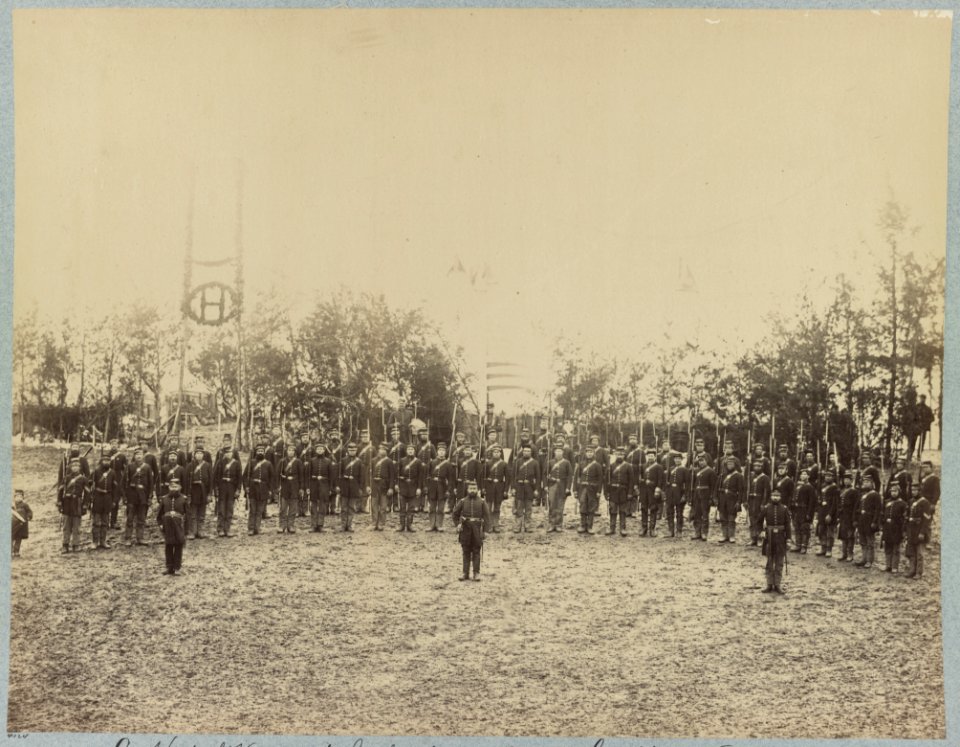 Co. H, 6th Vermont Infantry - Camp Griffin, Va LCCN2012649248