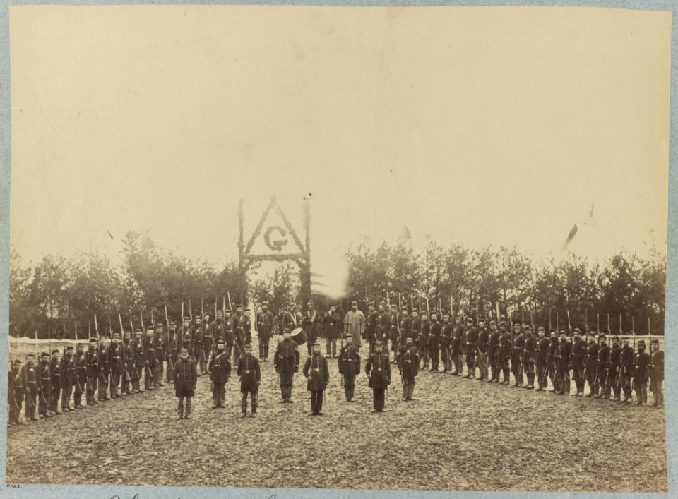 Co. G, 6th Vermont Infantry - Camp Griffin, Va LCCN2012649247